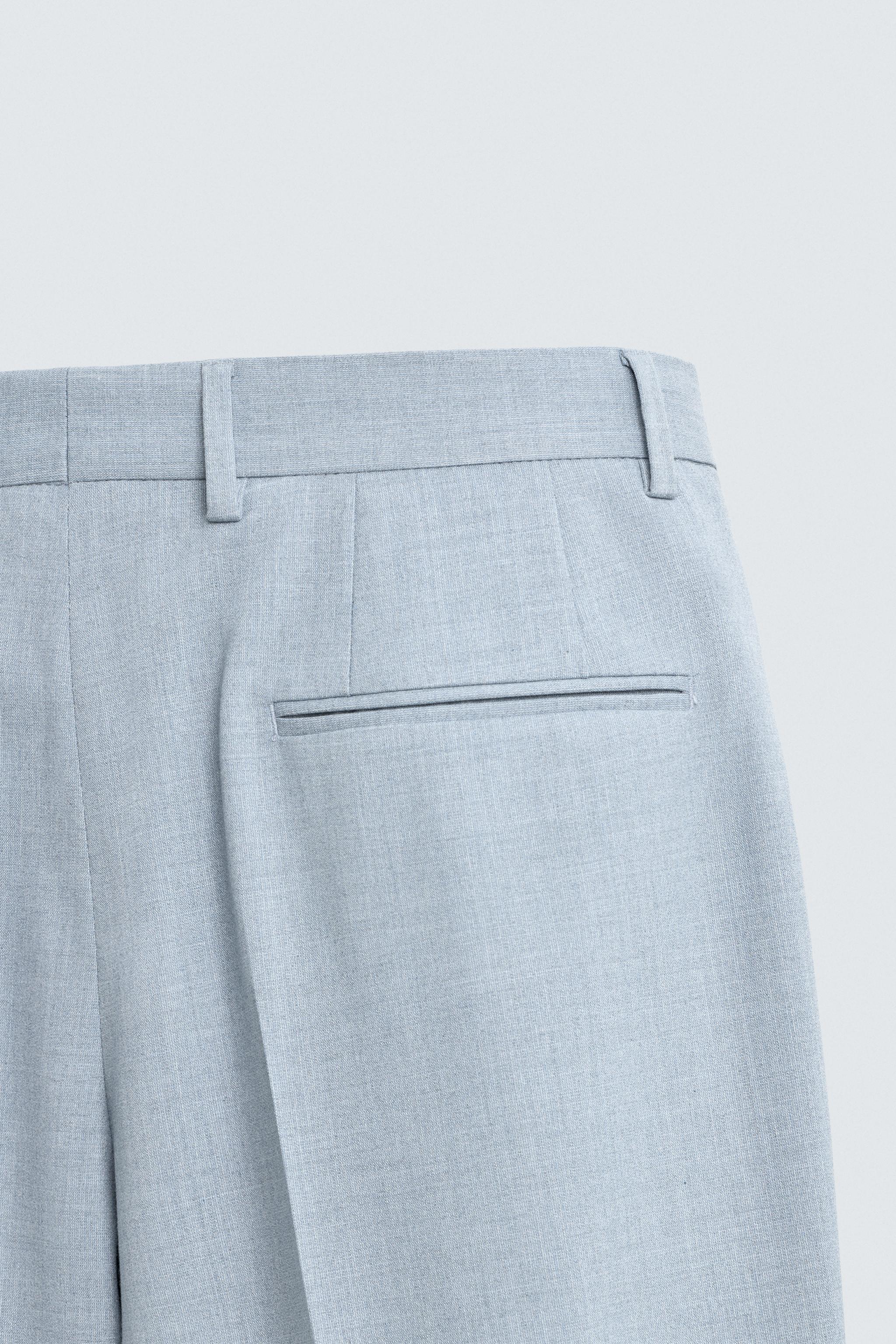 SLIM FIT SUIT PANTS